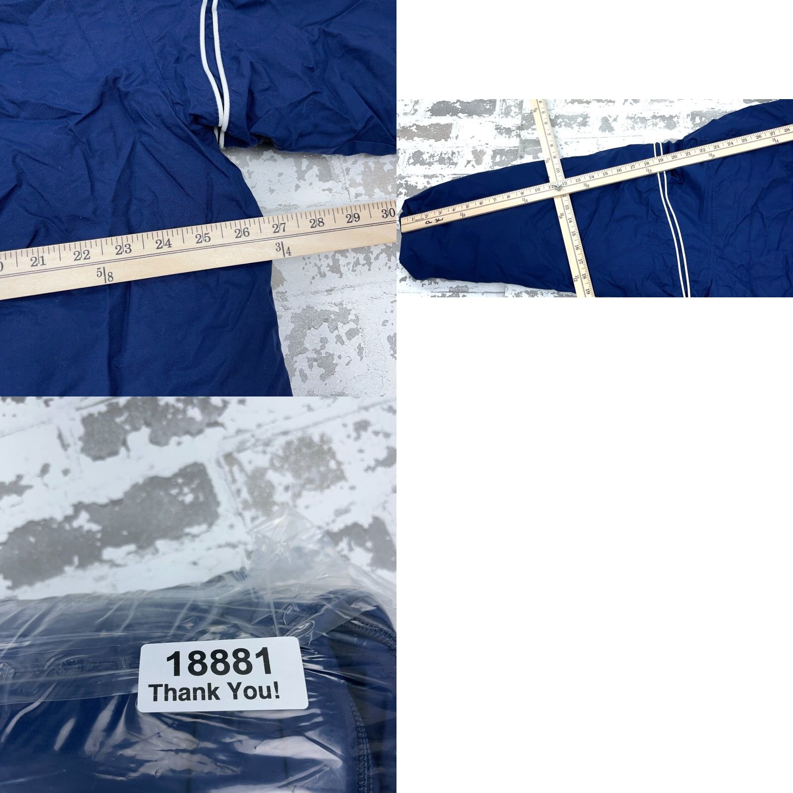 Nike Vintage Nike Jacket Men 2XL Blue Puffer Coat Winter Coat Heavy Retro 80s 90s Logo Zipper Full Zip Casual Sports Jacket Mens Size US XXL / EU 58 / 5 - 9 Thumbnail