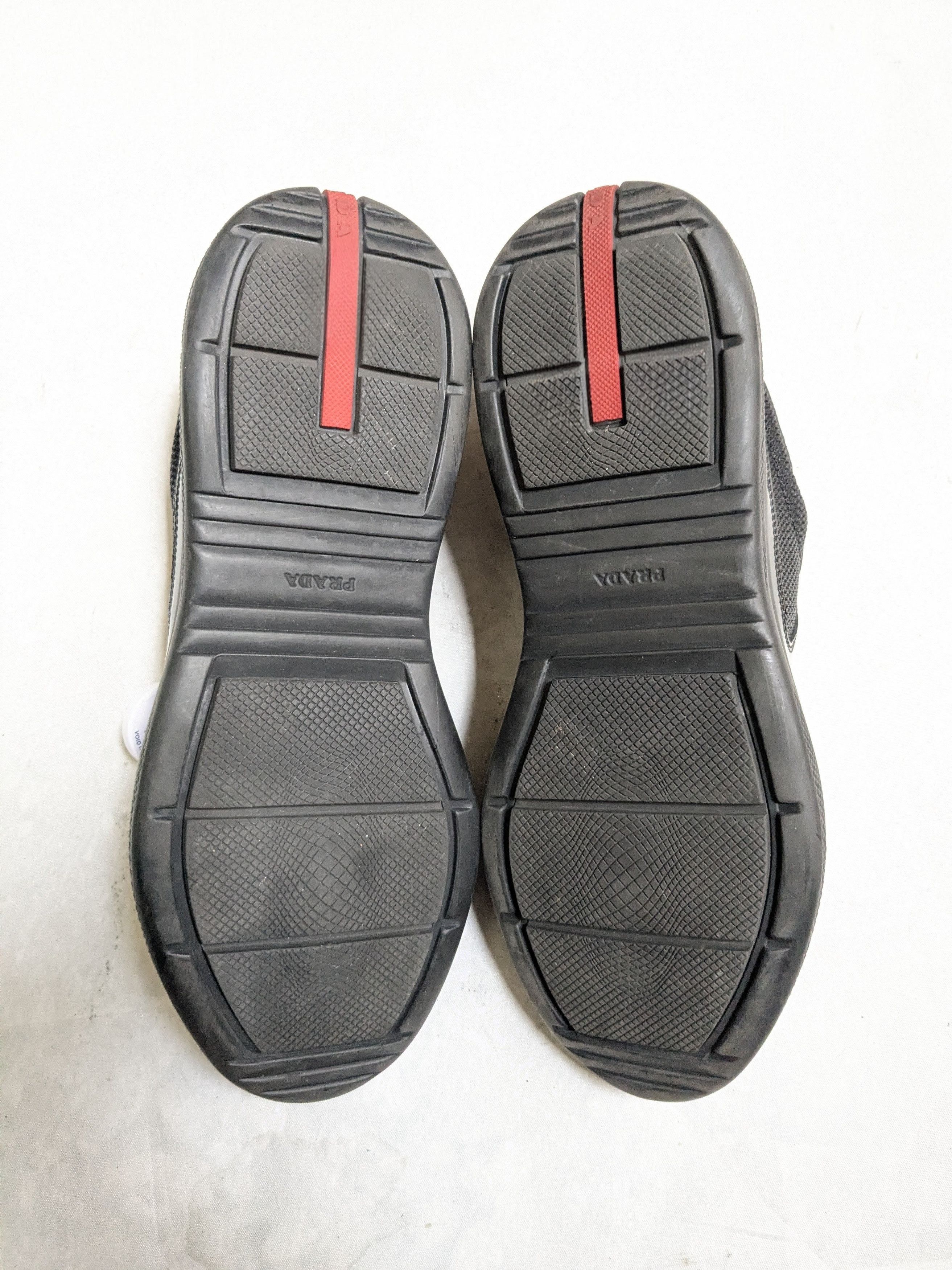 Prada Prada America's Cup Sneakers Black Patent Leather 11 Low Top Size US 11 / EU 44 - 16 Thumbnail