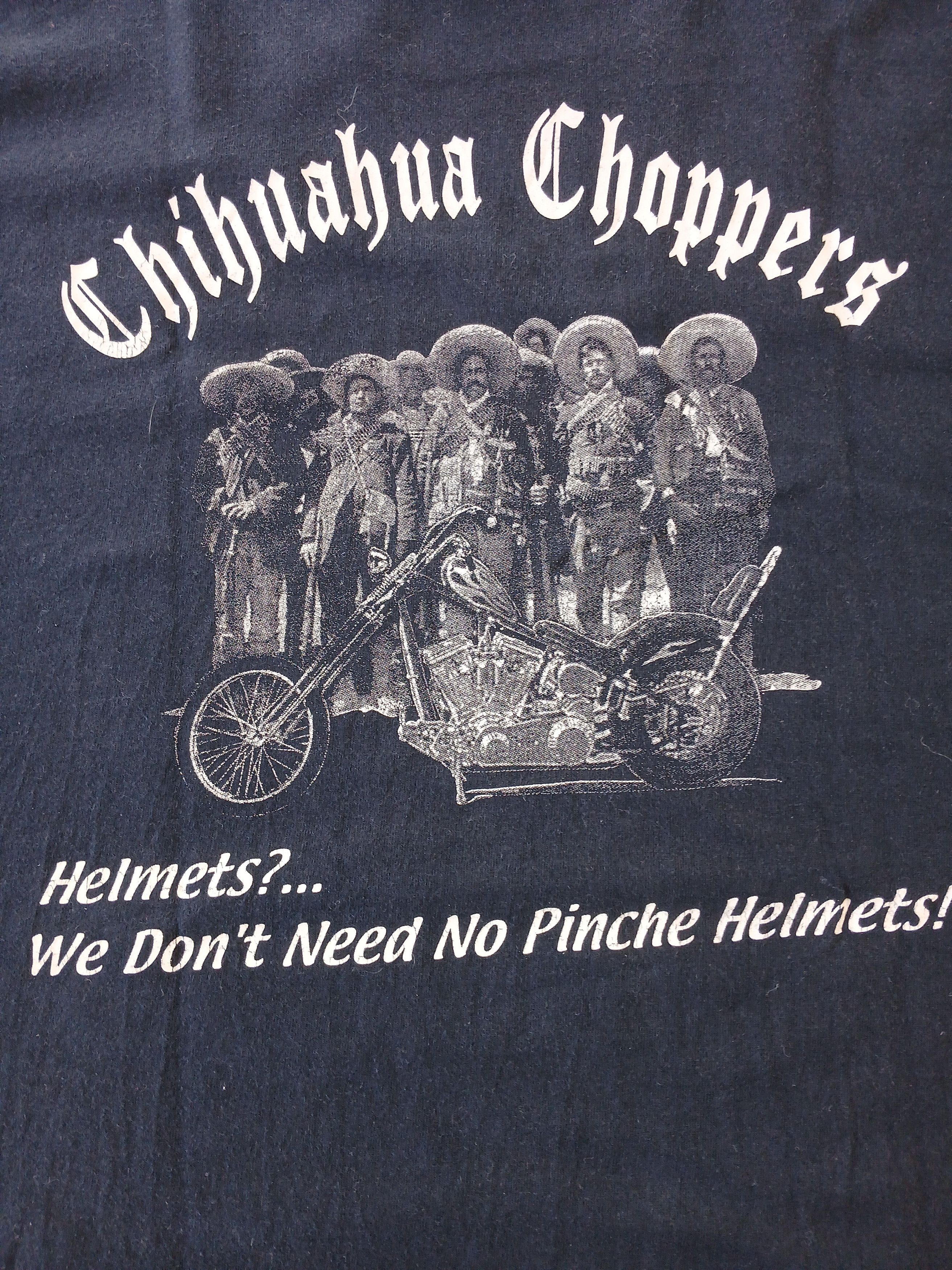 Fruit Of The Loom × Vintage Vintage Chihuahua Choppers Tee Tshirt Size US XXL / EU 58 / 5 - 2 Thumbnail