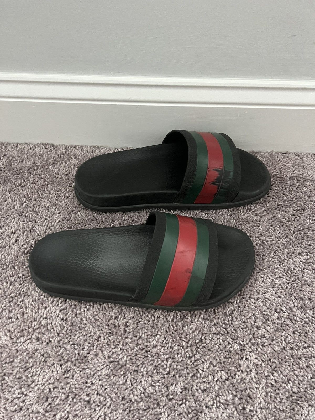 Designer × Gucci Gucci Slides Size US 11 / EU 44 - 2 Thumbnail