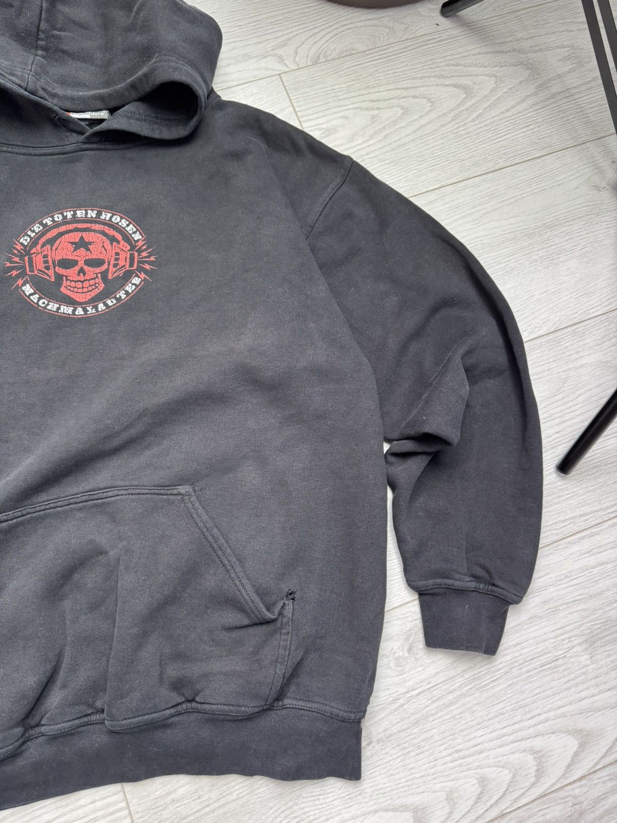 Band Tees × Vintage DIE TOTEN HOSEN 🔥 Vintage Band Tees Hoodie Y2K Rock Drill Size US M / EU 48-50 / 2 - 7 Thumbnail