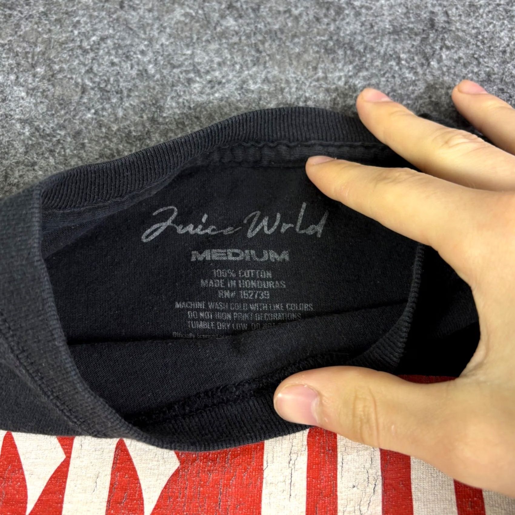 Vintage Juice Wrld Legends Never Die Graphic T-Shirt Mens M Black Rock Gothic Tee Size US M / EU 48-50 / 2 - 6 Thumbnail