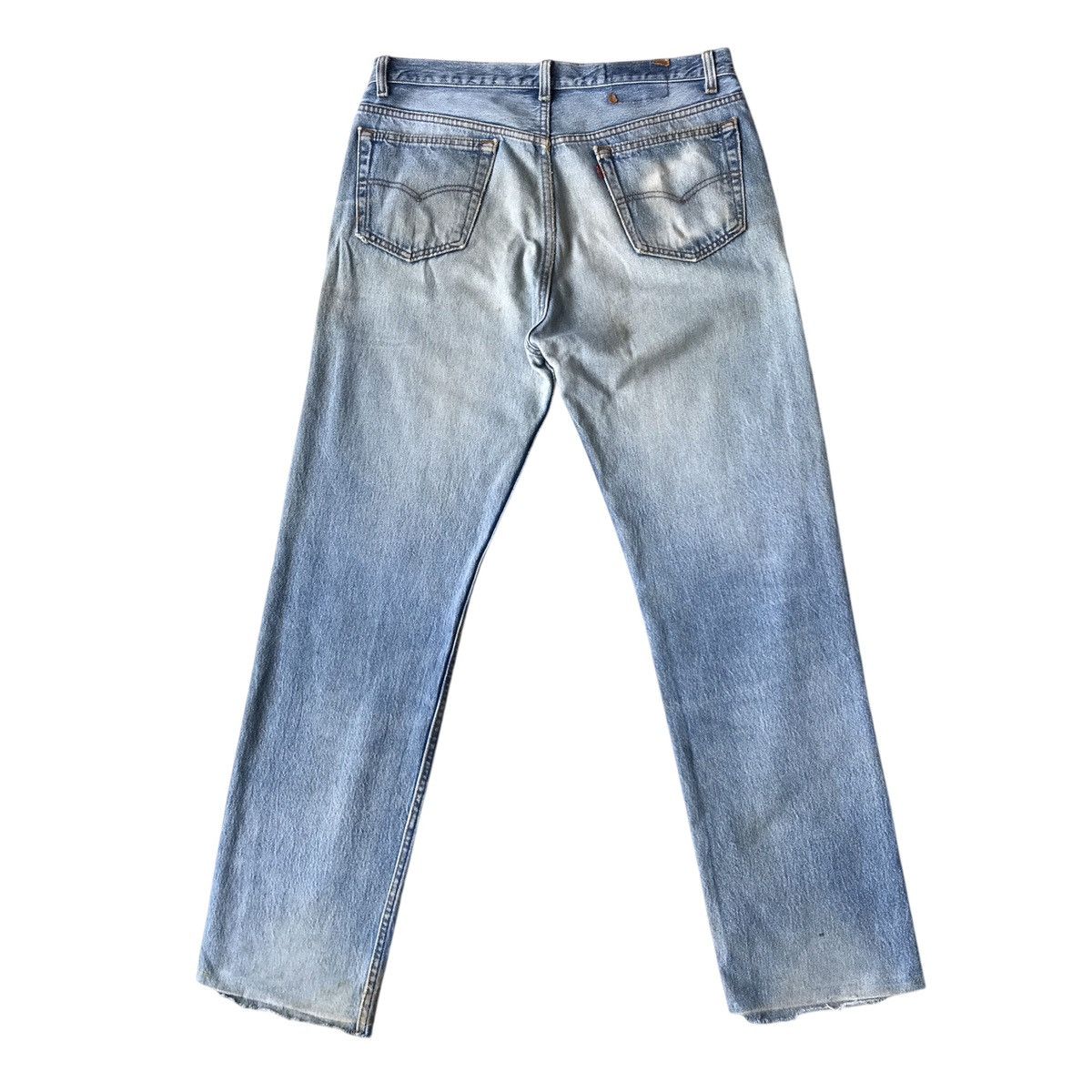 Levi's Levi’s Strauss Lot. 501 Vintage 90s USA Distressed Denim Size US 35 - 2 Thumbnail