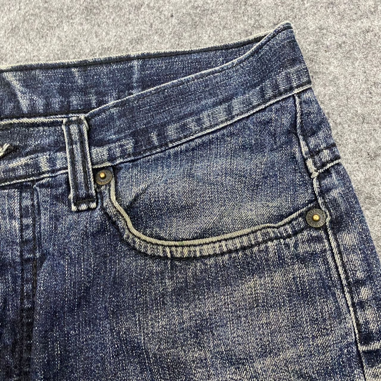 Stussy 💥Need Gone💥 Vintage Stussy Sista Distressed Denim Size US 32 / EU 48 - 9 Thumbnail