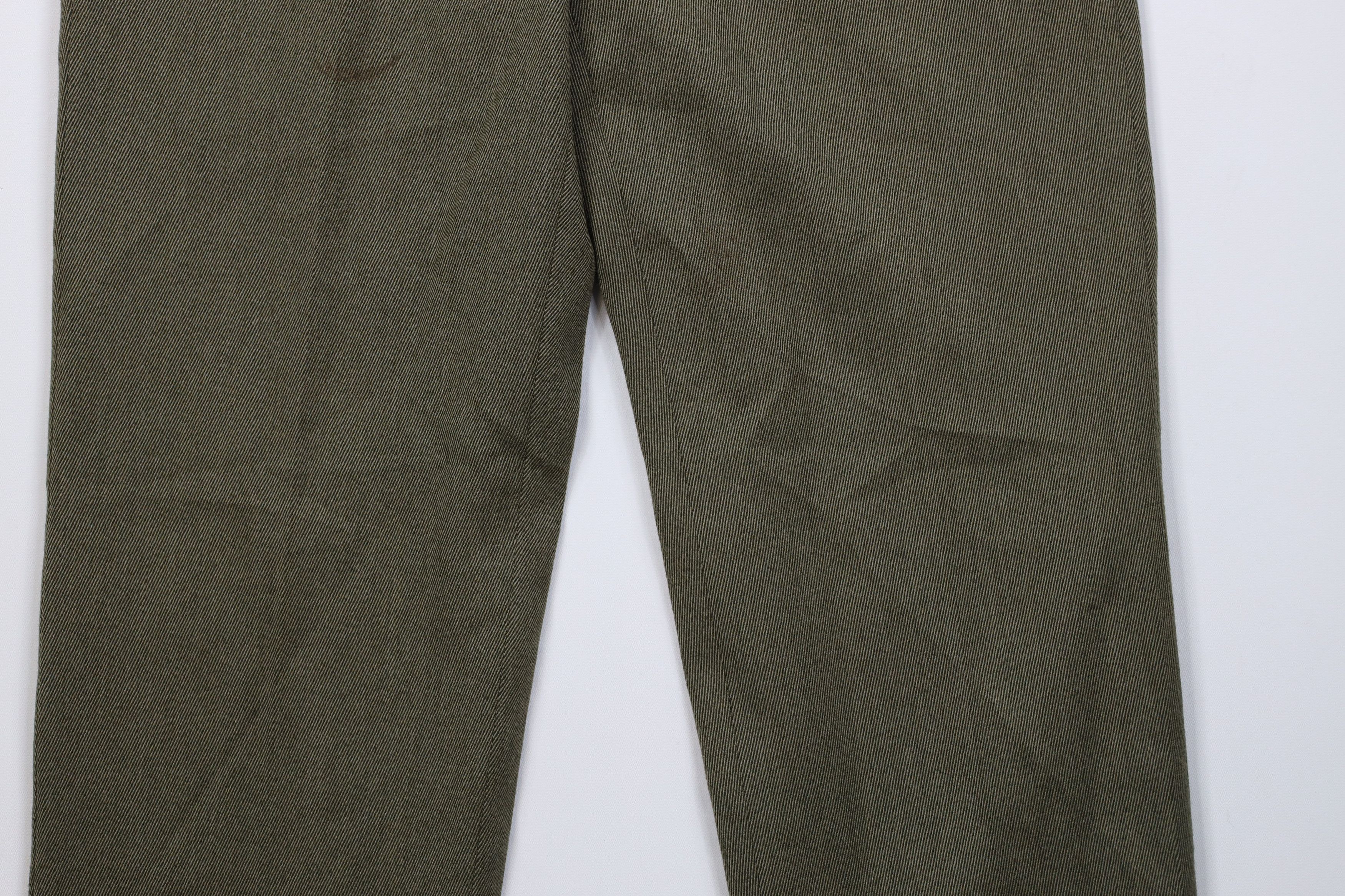 Vintage Vintage 70s Streetwear Wool Whipcord Chino Pants USA Size US 36 / EU 52 - 4 Thumbnail