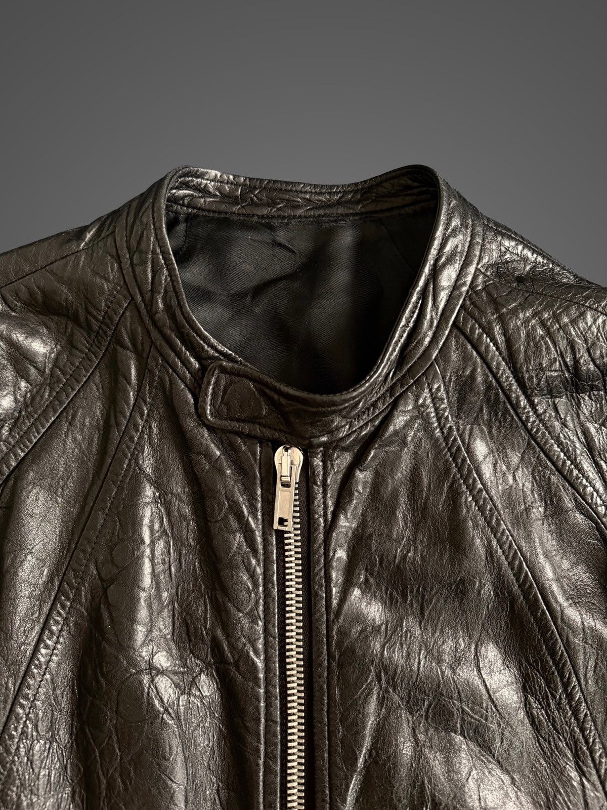 Rick Owens Rick Owens Blistered Leather Intarsia Size US S / EU 44-46 / 1 - 5 Thumbnail