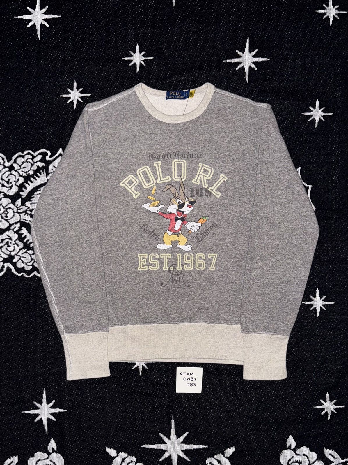 Polo Ralph Lauren Polo Ralph Lauren Lunar New Year Novelty Rabbit Sweatshirt Size US S / EU 44-46 / 1 - 1 Thumbnail
