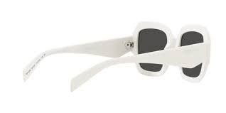 Prada NEW PRADA PR 28ZS-17K08Z White Size ONE SIZE - 4 Thumbnail