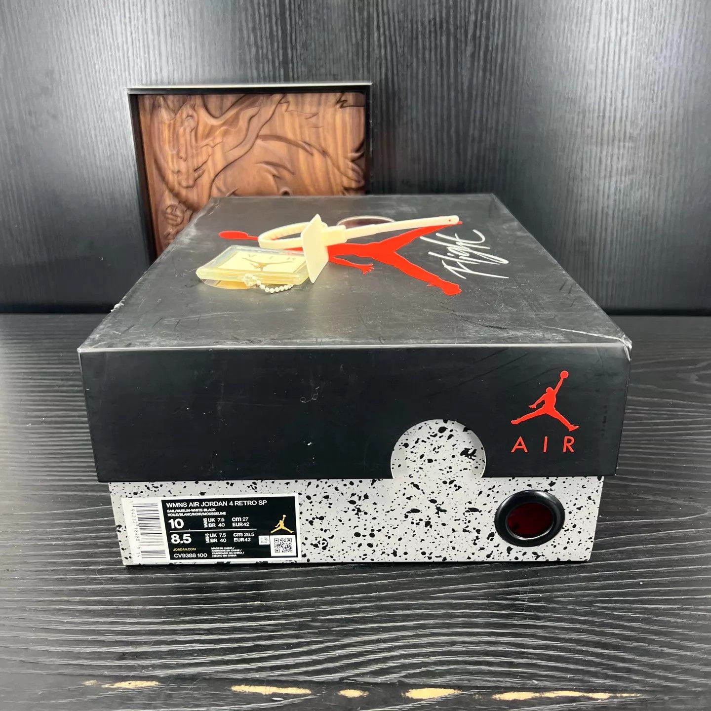 Nike Air Jordan 4 OW White Sail 42 Size US 10 / EU 43 - 9 Thumbnail
