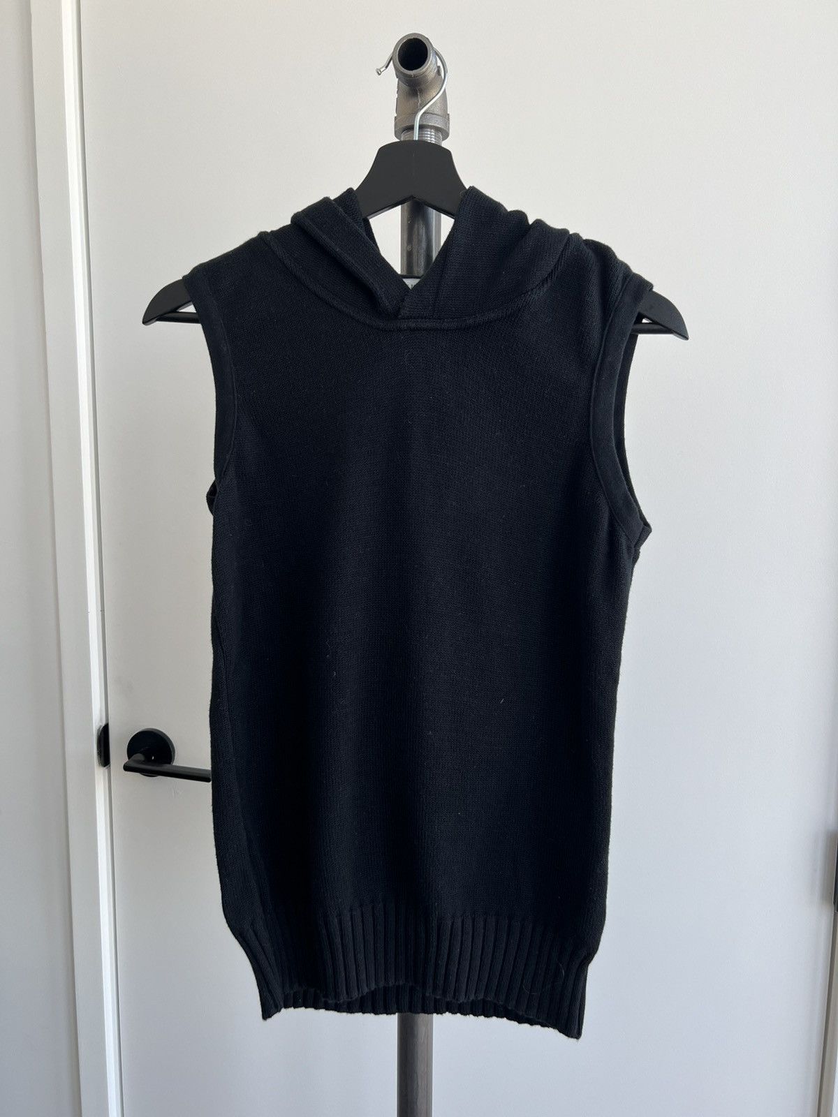 Helmut Lang AW99 Hooded Knit Vest Size US XS / EU 42 / 0 - 1 Thumbnail
