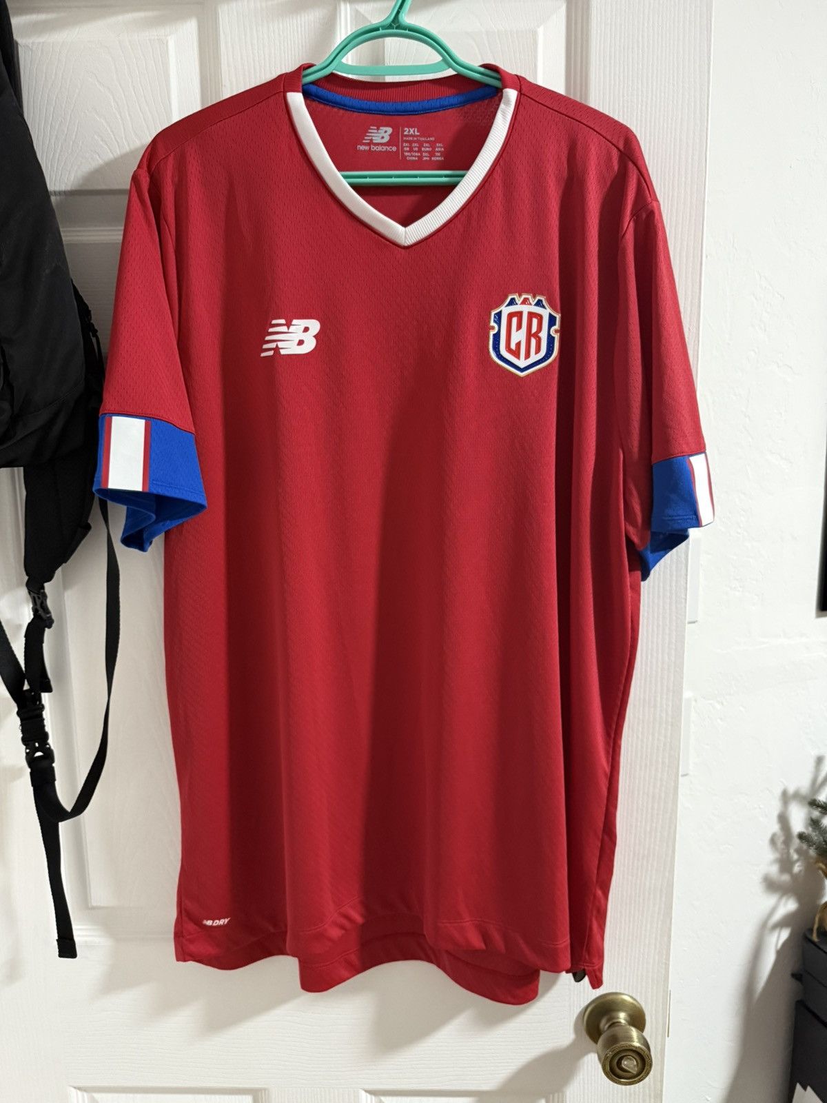 New Balance New balance Costa Rica 2022 World Cup jersey authentic Size US XXL / EU 58 / 5 - 1 Thumbnail