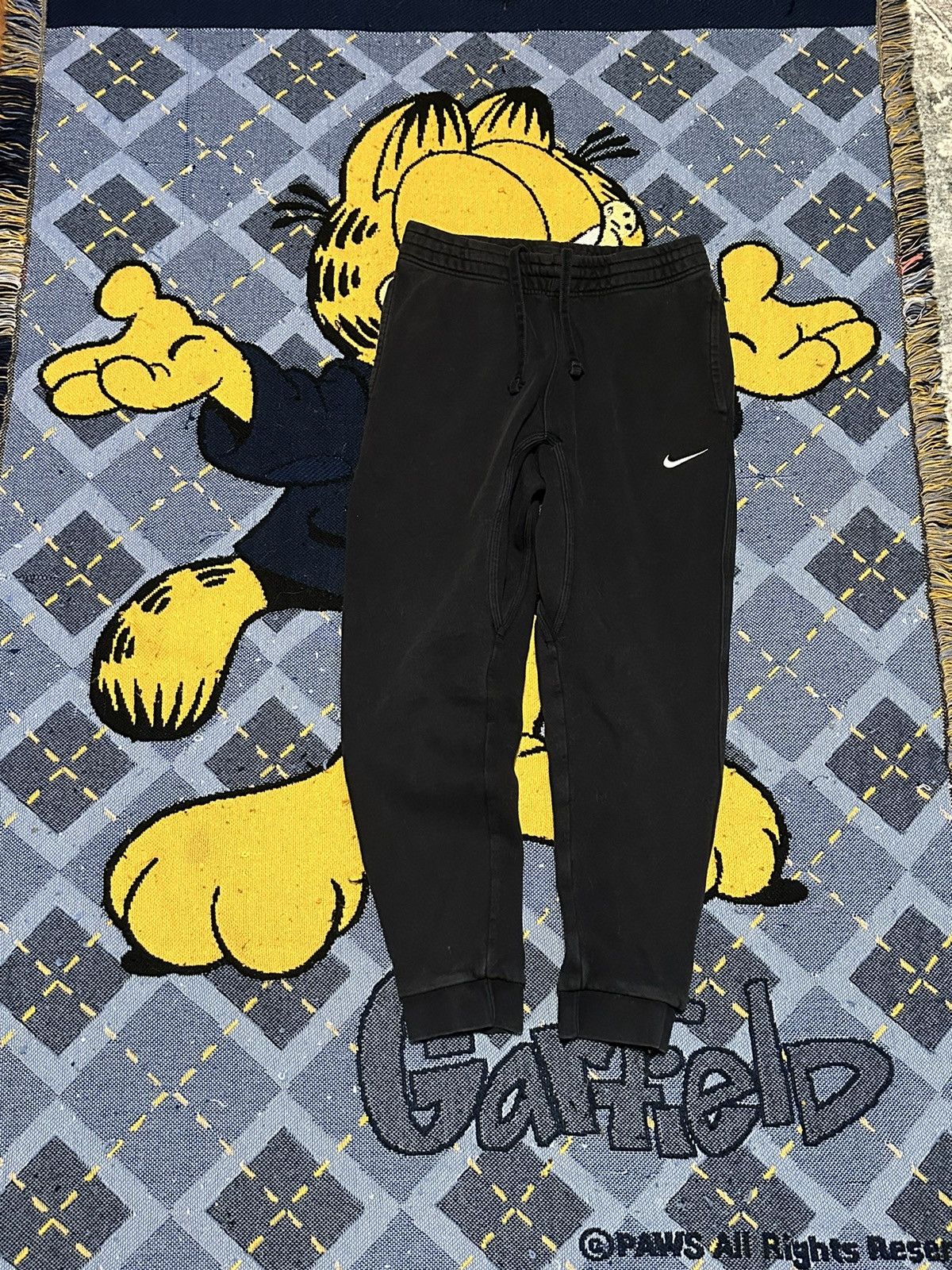 Nike Vintage Y2K Black Nike Sweatpants Size US 30 / EU 46 - 1 Thumbnail