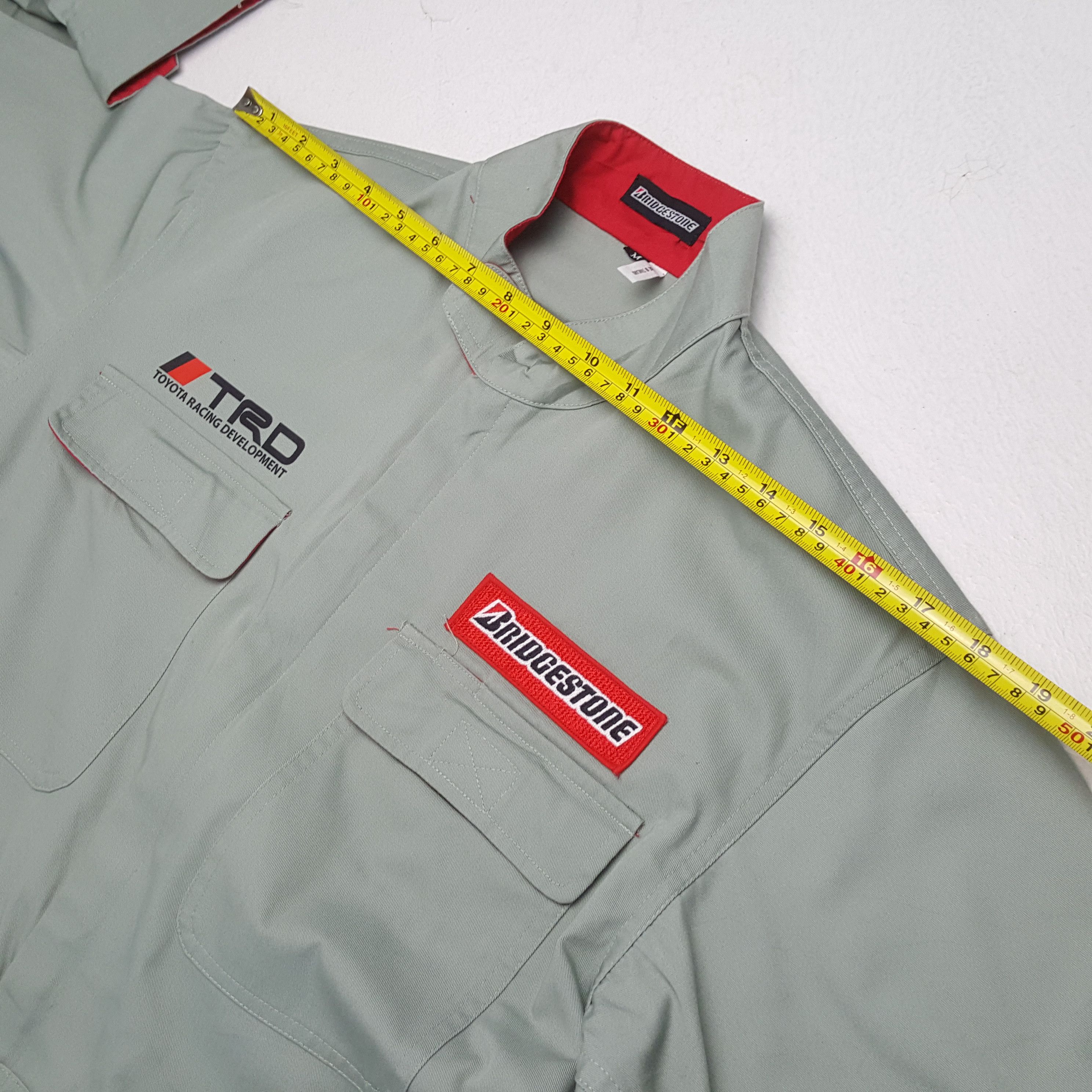 Vintage Vintage BRIGEDSTONE TRD TOYOTA RACING Coverall Jacket Size US M / EU 48-50 / 2 - 9 Thumbnail