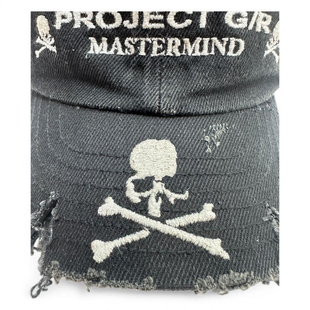 Mastermind Japan PROJECT G/R × MASTERMIND WASHED CRUSHED CAP Size ONE SIZE - 6 Thumbnail