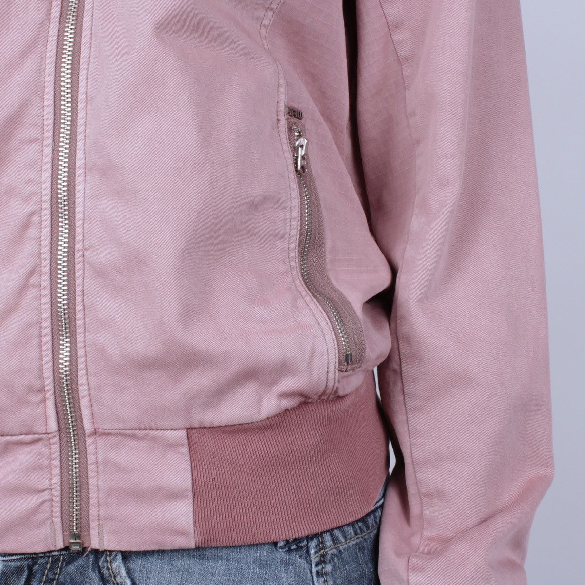 Designer × G-Star G-STAR RAW Chopper Slim Garment Dyed Pink Bomber Size XS / US 0-2 / IT 36-38 - 5 Thumbnail