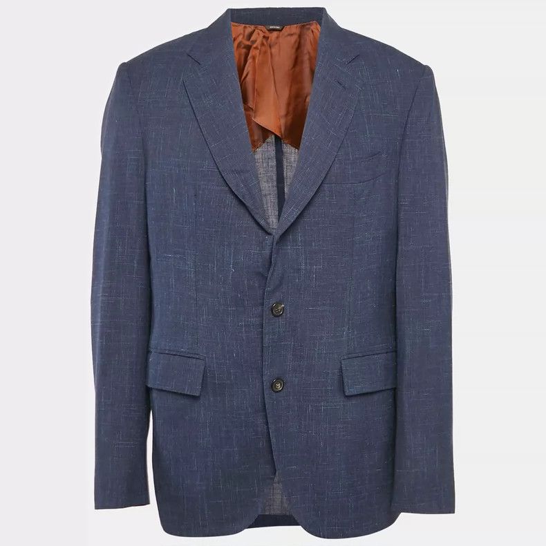 Loro Piana LORO PIANA Men's cashmere jacket Size US XXL / EU 58 / 5 - 1 Thumbnail