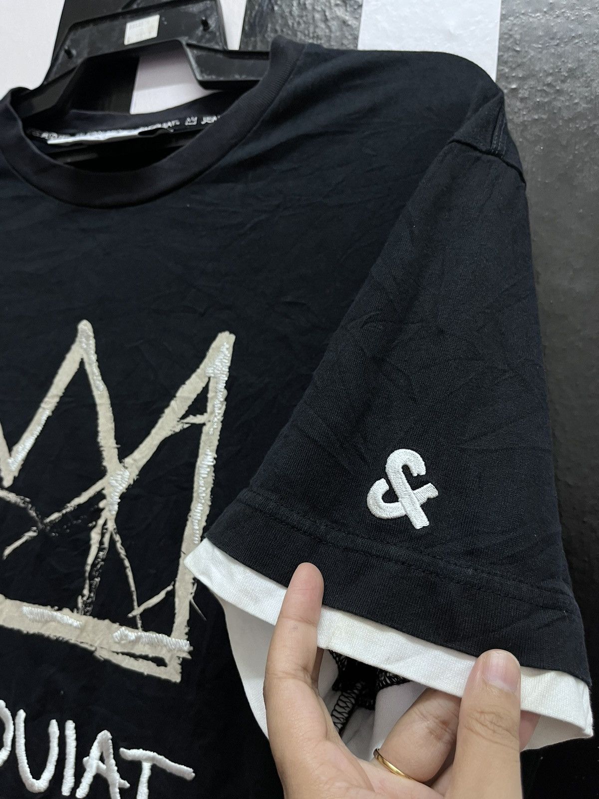 Jean-Michel Basquiat Jean-michael basquiat jack&jones embroidery tee Size US M / EU 48-50 / 2 - 3 Thumbnail