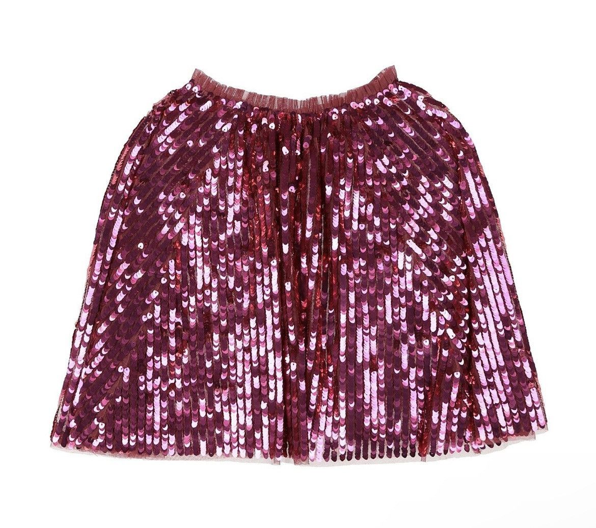 Other NEEDLE & THREAD Scarlett Sequin Cape In Red Size M/L Size L / US 10 / IT 46 - 3 Thumbnail