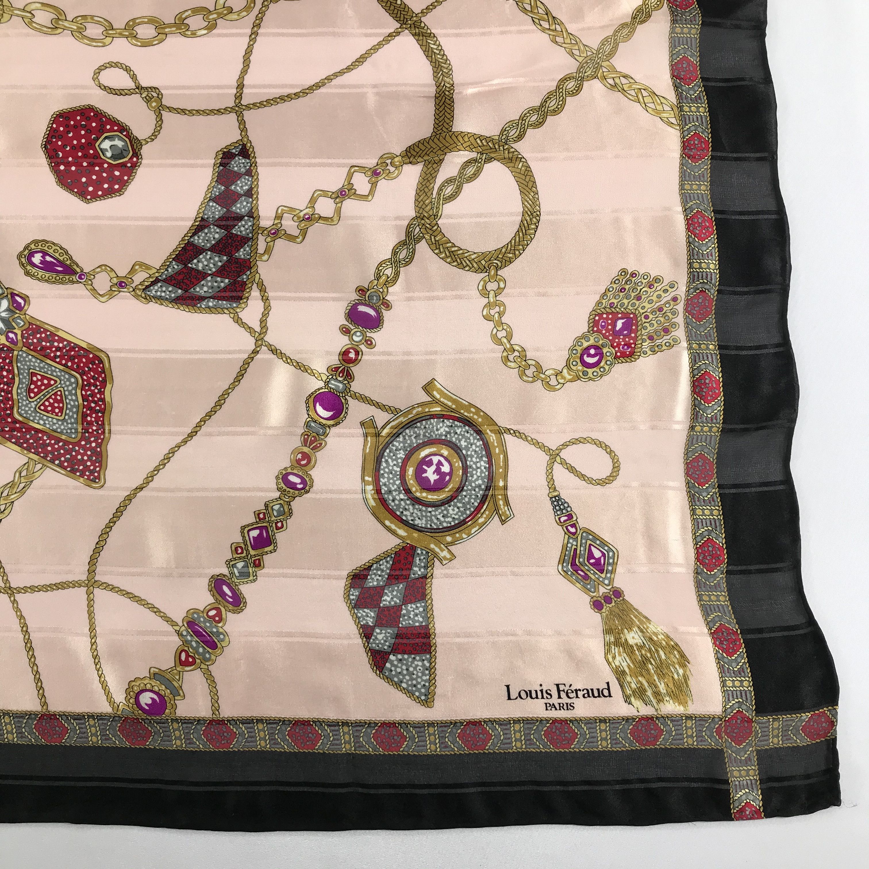 Louis Feraud Vintage Louis Feraud Silk Scarf Size ONE SIZE - 5 Thumbnail