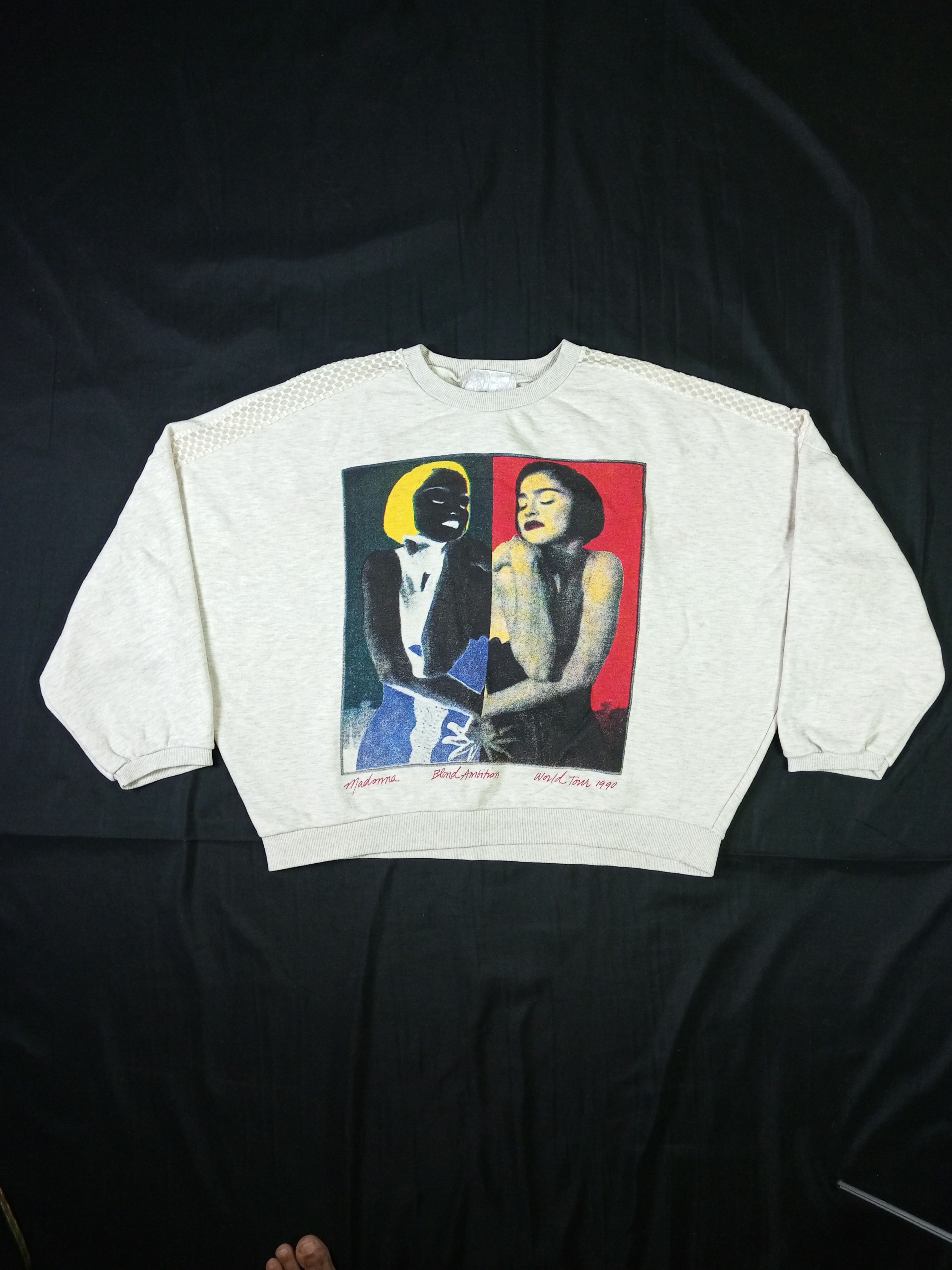 Band Tees × Vintage Vintage Madonna Blond Ambition 1990 Tour Promo Shirt Size XL / US 12-14 / IT 48-50 - 2 Thumbnail