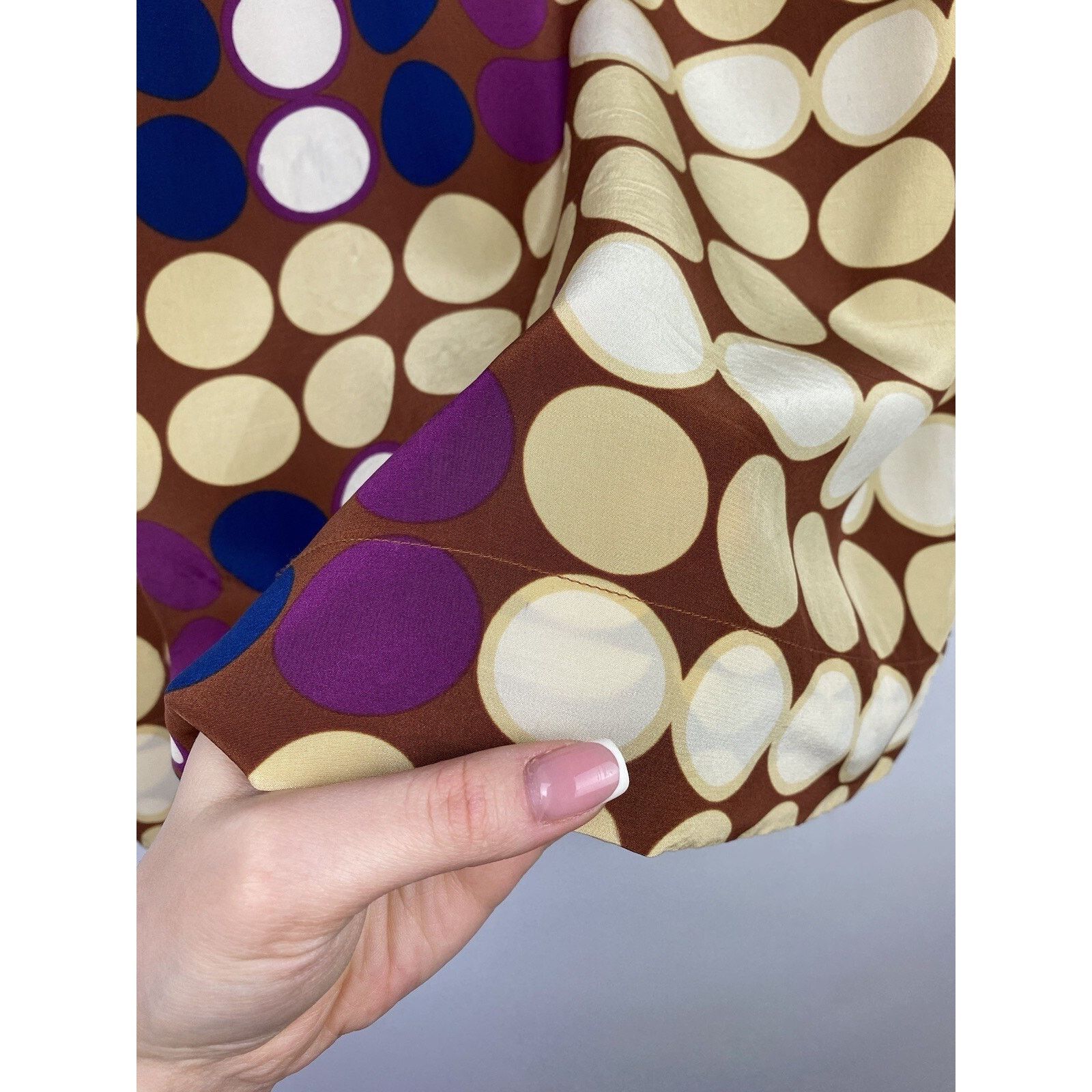 Marni Marni X H&M ladies silk geometric pattern skirt Size 28" / US 6 / IT 42 - 12 Thumbnail
