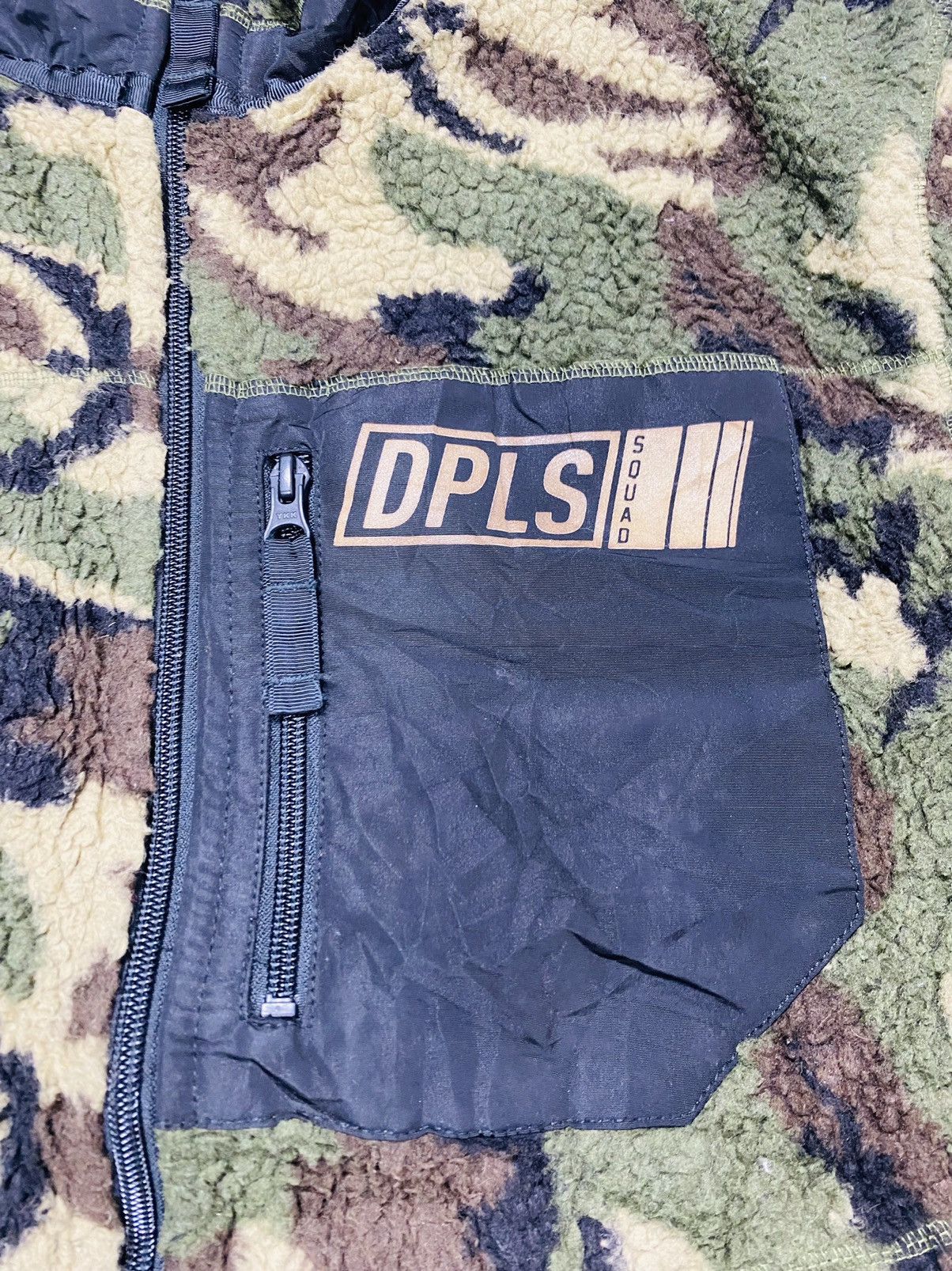 Japanese Brand A09 Rare - DPLS Squad Deep Pile Fleece Size US L / EU 52-54 / 3 - 9 Thumbnail