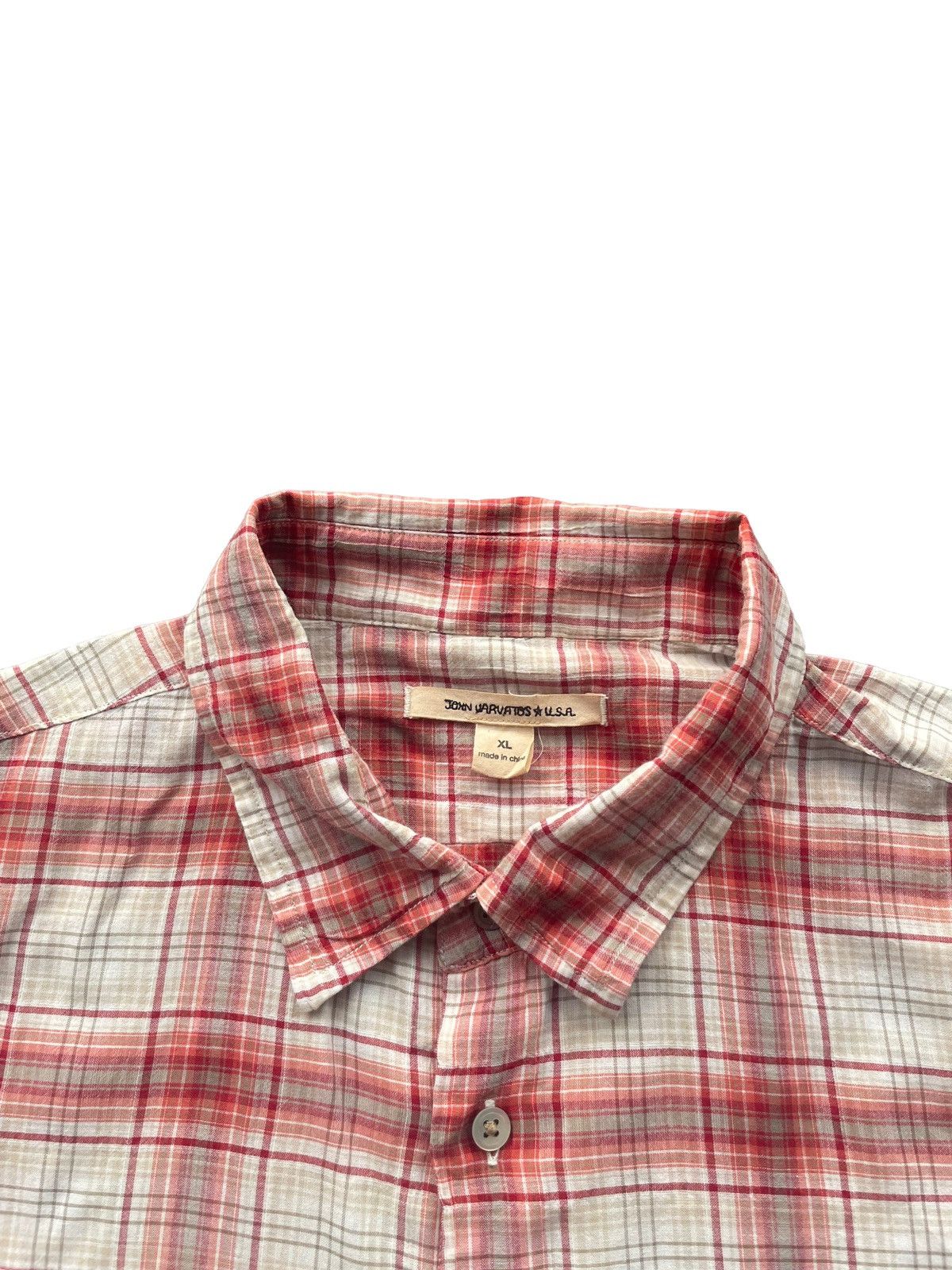 Designer John Varvatos Checkered Shirt Size US XL / EU 56 / 4 - 5 Thumbnail