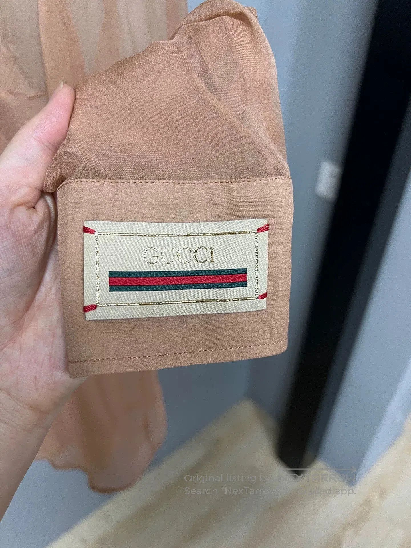 Gucci Gucci Nude Pink Cami Shirt Size 40. Size M / US 6-8 / IT 42-44 - 3 Thumbnail