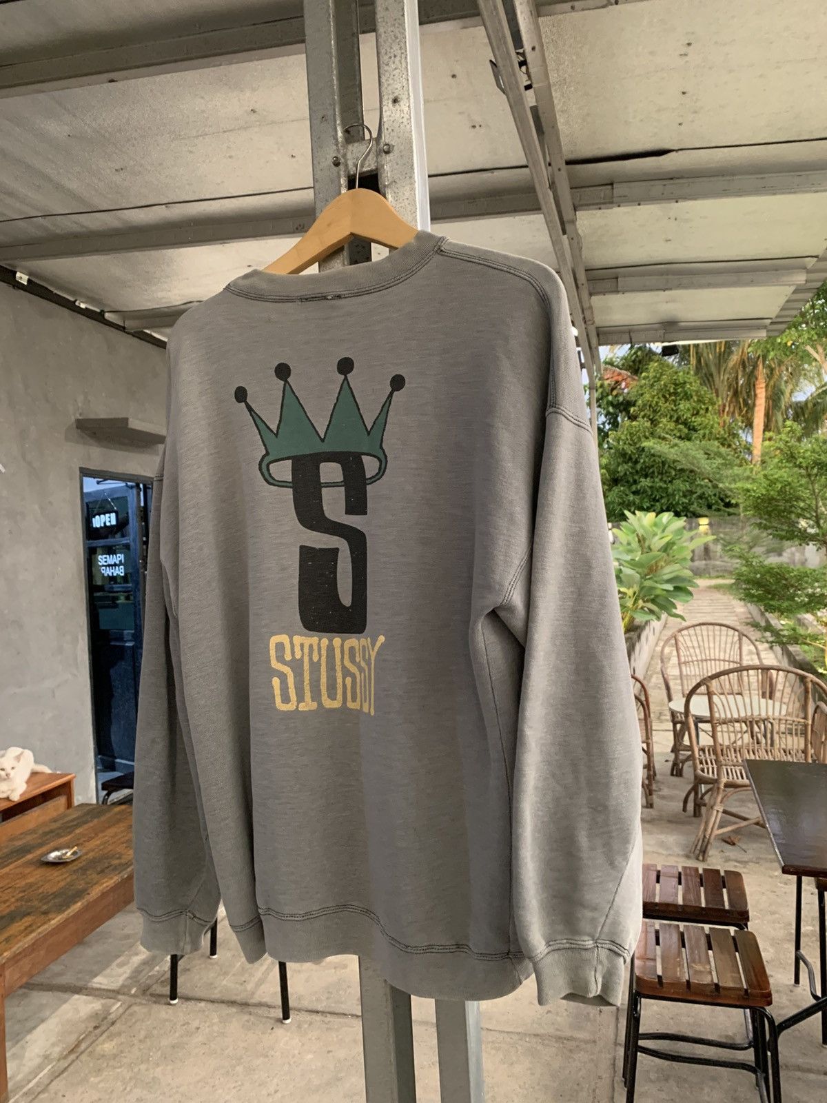 Stussy × Vintage Stussy vintage 80's CROWN Size US XL / EU 56 / 4 - 2 Thumbnail