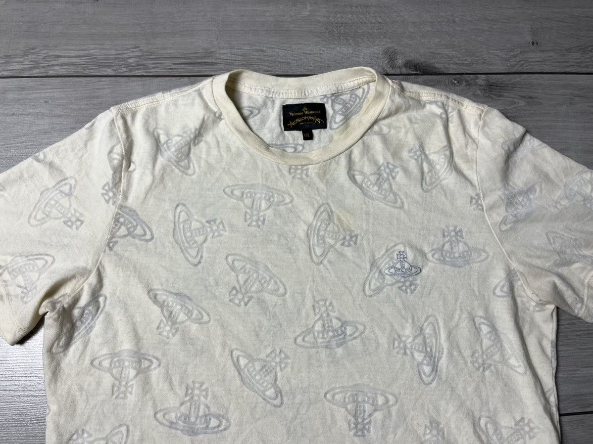 Vivienne Westwood Vivienne Westwood x Anglomania Tshirt sphere monogram Size US L / EU 52-54 / 3 - 3 Thumbnail
