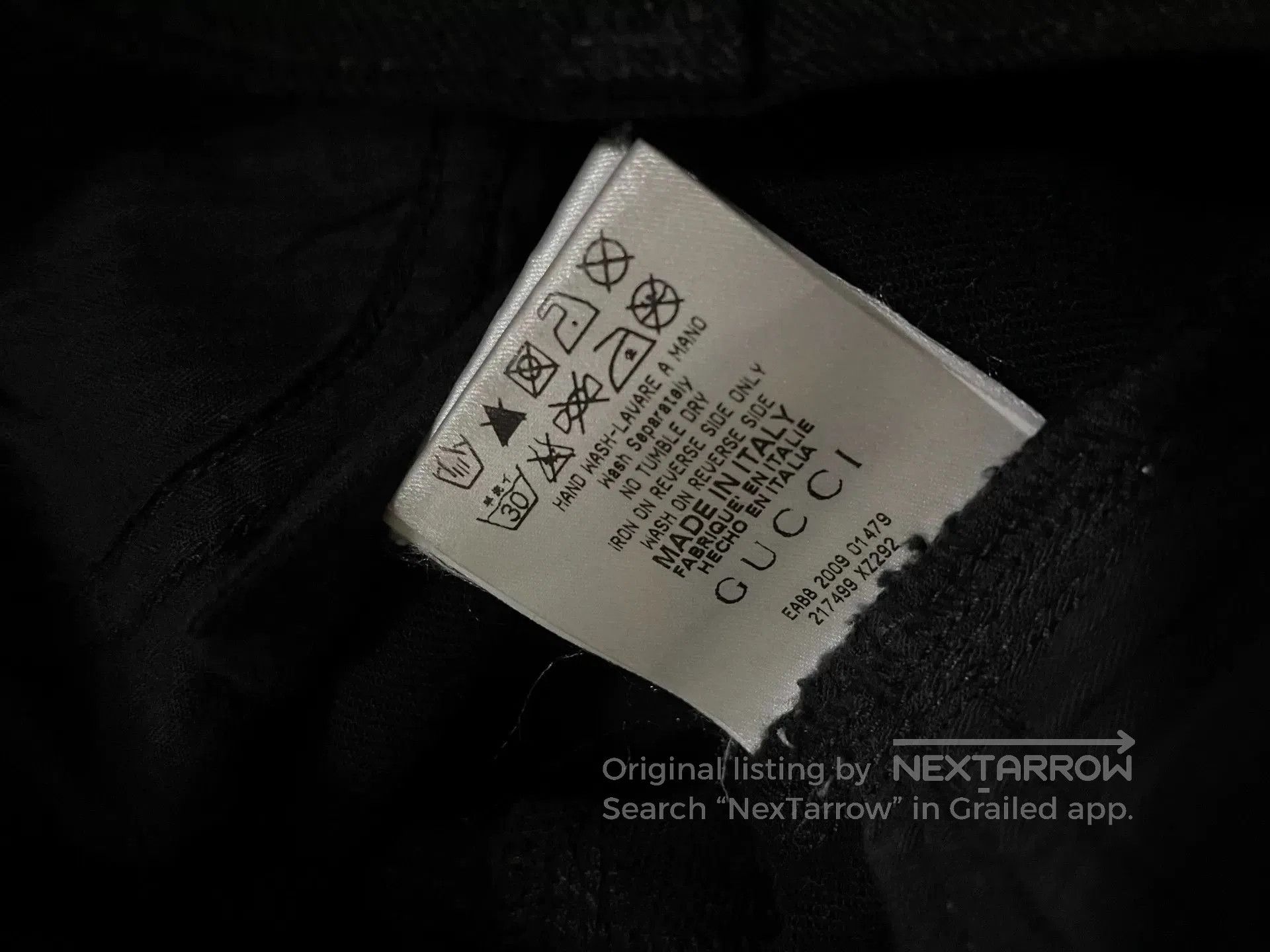 Gucci gucci waxed burgundy fitted jeans size 48. Size US 34 / EU 50 - 7 Thumbnail