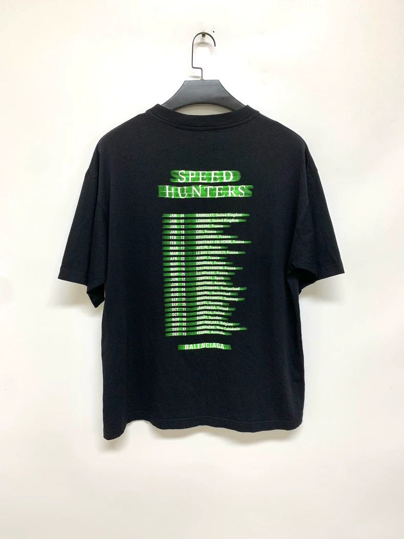 Balenciaga Balenciaga Speed Portrait Logo Short Sleeve Size US M / EU 48-50 / 2 - 2 Thumbnail
