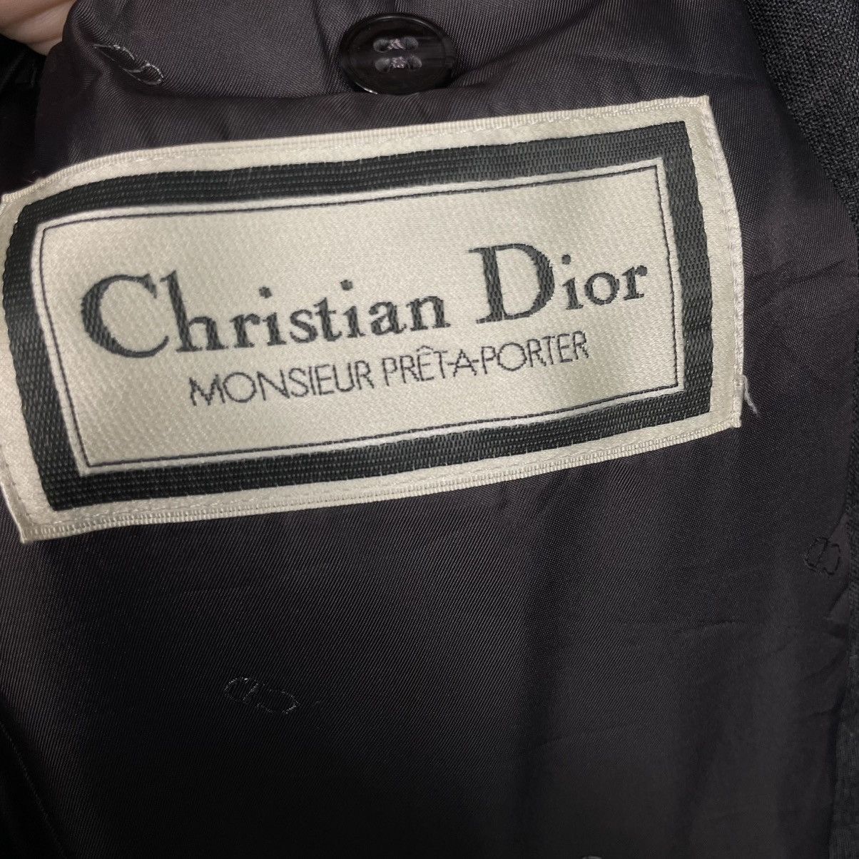 Christian Dior Monsieur Black Wool Christian Dior Monsieur Blazer Size US M / EU 48-50 / 2 - 15 Thumbnail