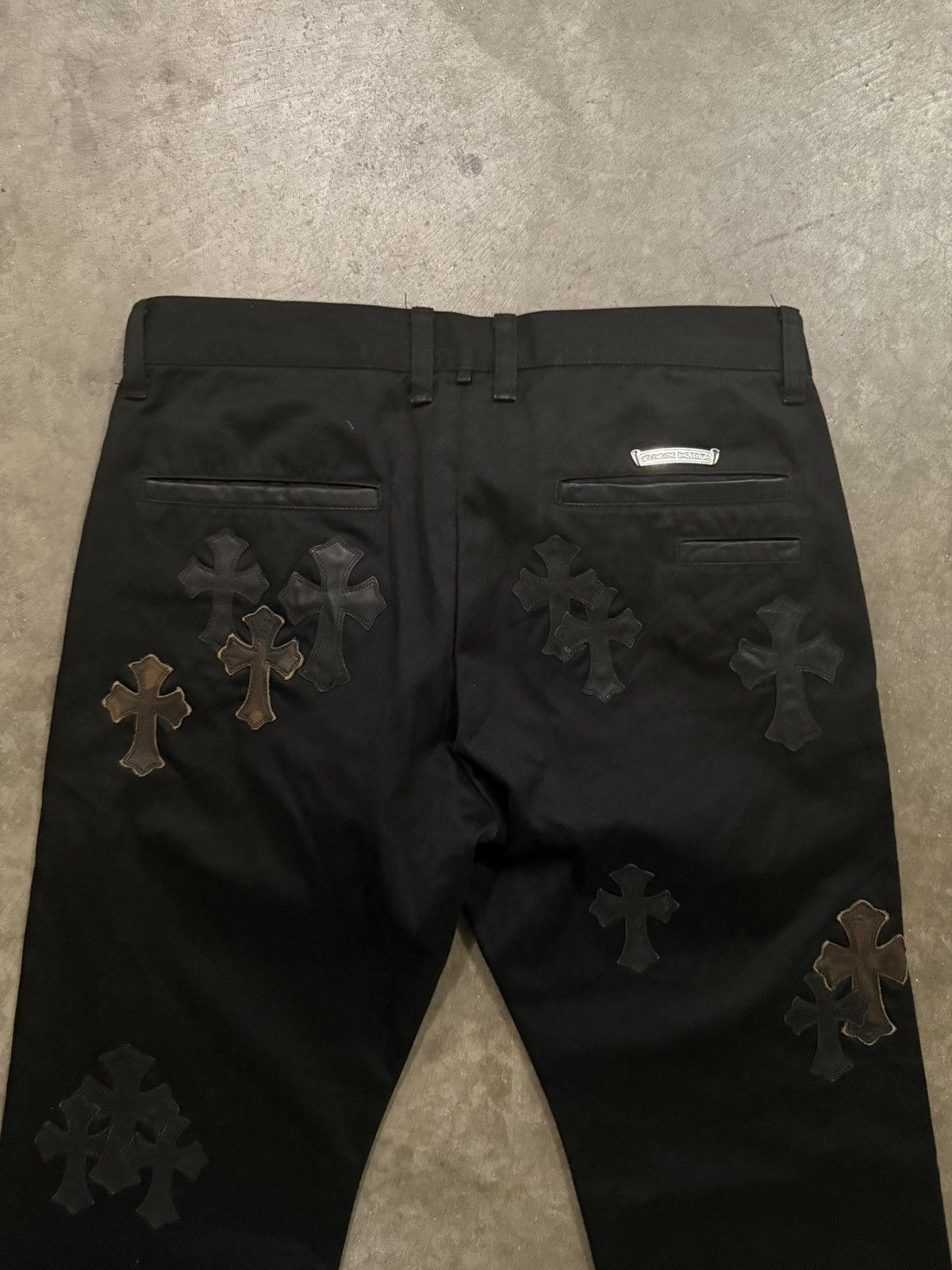 Chrome Hearts Chrome Hearts Cross Patch Chinos Size US 33 - 15 Thumbnail