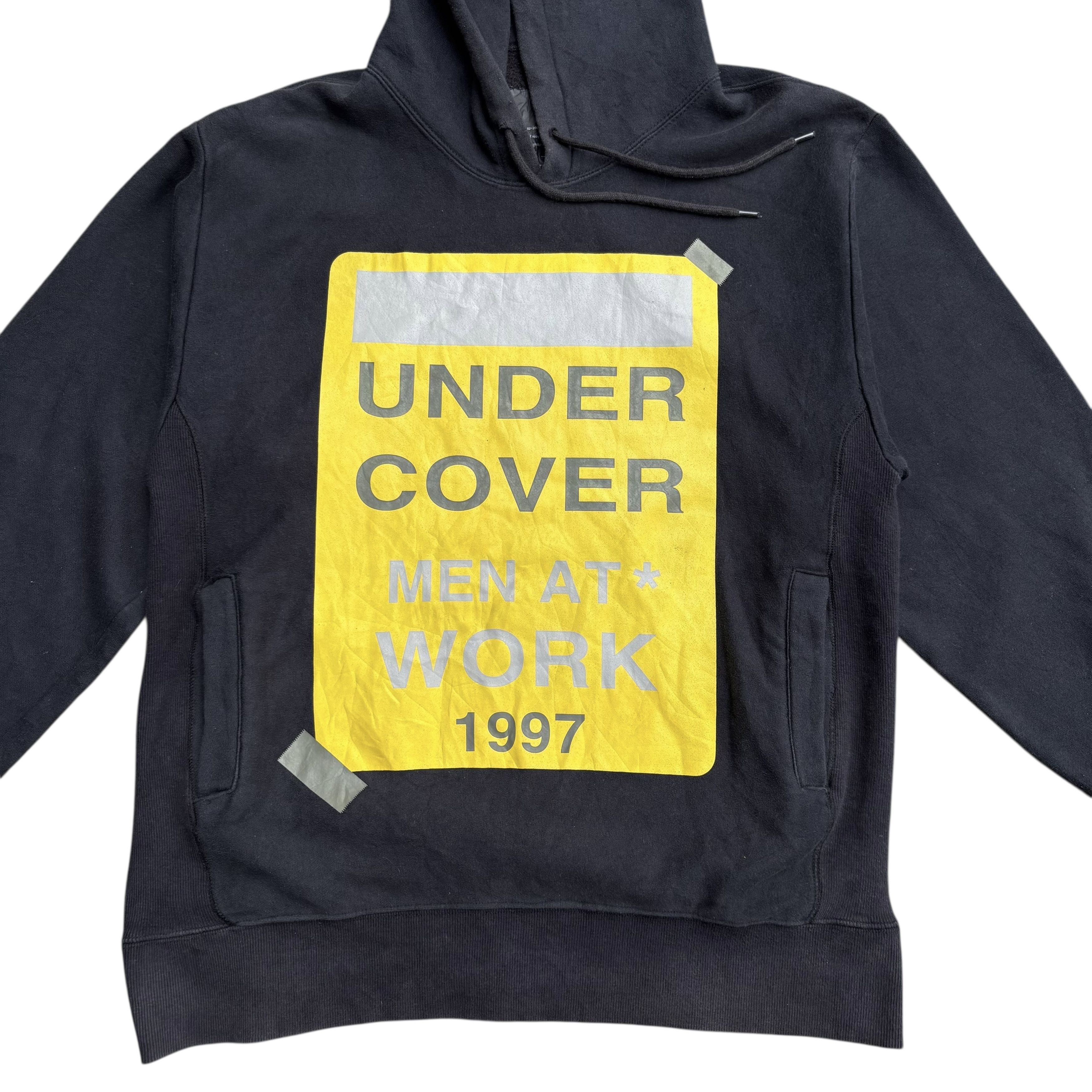 Undercover Undercover Small Parts MEN AT WORK 1997 Hoodie Size US L / EU 52-54 / 3 - 6 Thumbnail