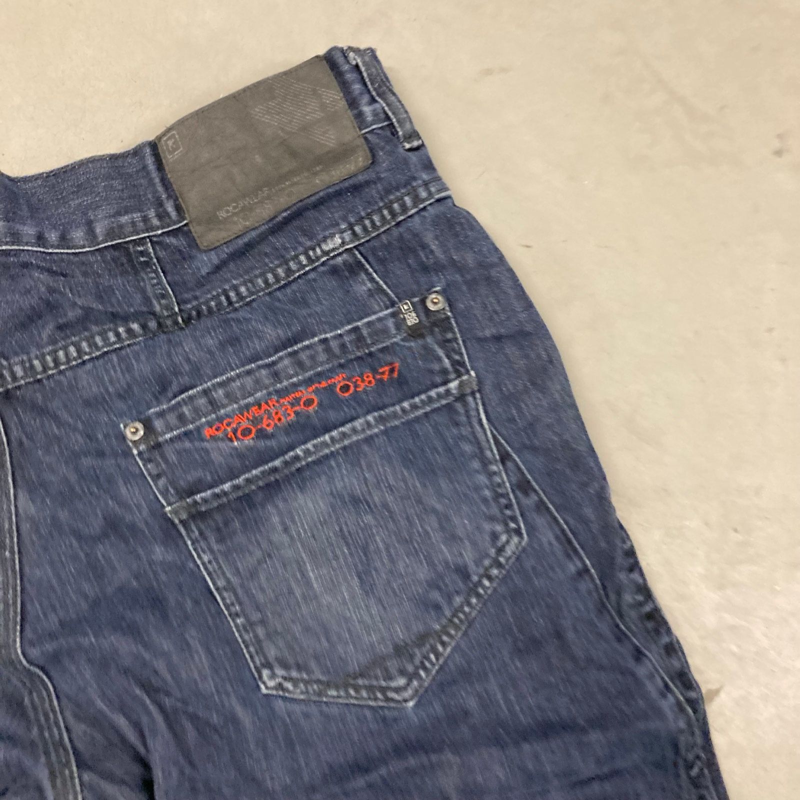 Rocawear × Vintage Baggy Y2K rocawear Jeans 42x31 Size US 41 - 3 Thumbnail