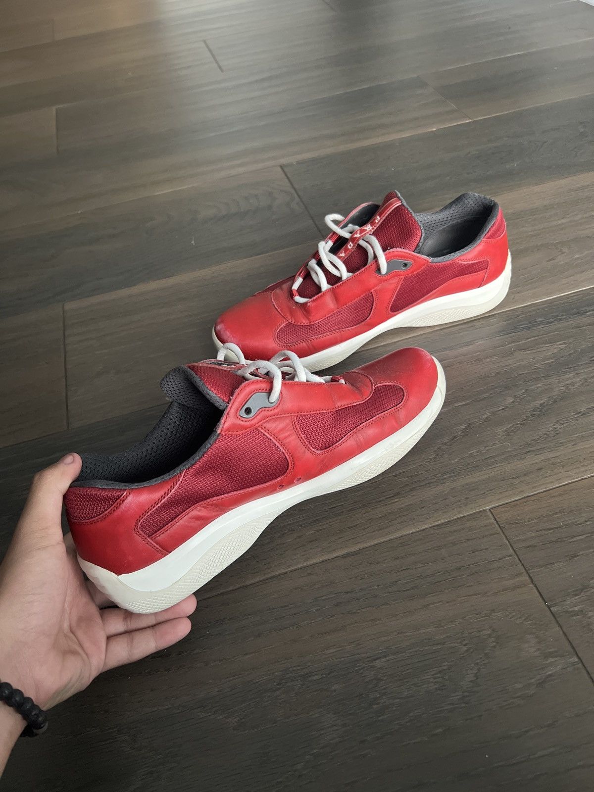Prada 2000s Prada American Cup Sneakers Size US 8.5 / EU 41-42 - 2 Thumbnail