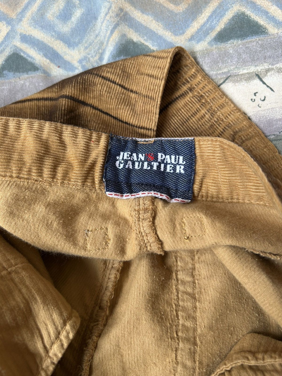 Jean Paul Gaultier × Vintage NWT Jean Paul Gaultier Brown Corduroy Women’s Pants Size 32" / US 10 / IT 46 - 10 Thumbnail