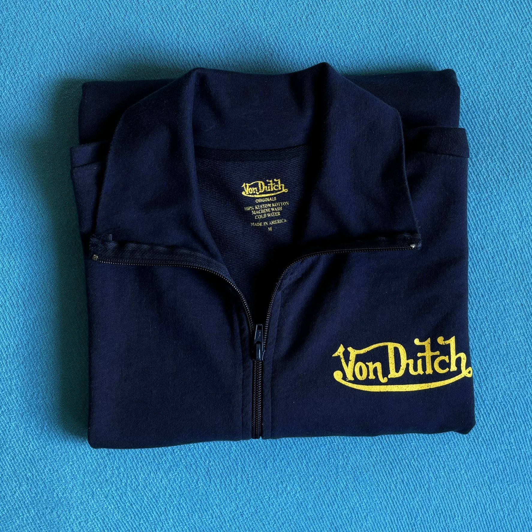 Japanese Brand Von Dutch zipper sweatshirt size M Size US M / EU 48-50 / 2 - 14 Thumbnail