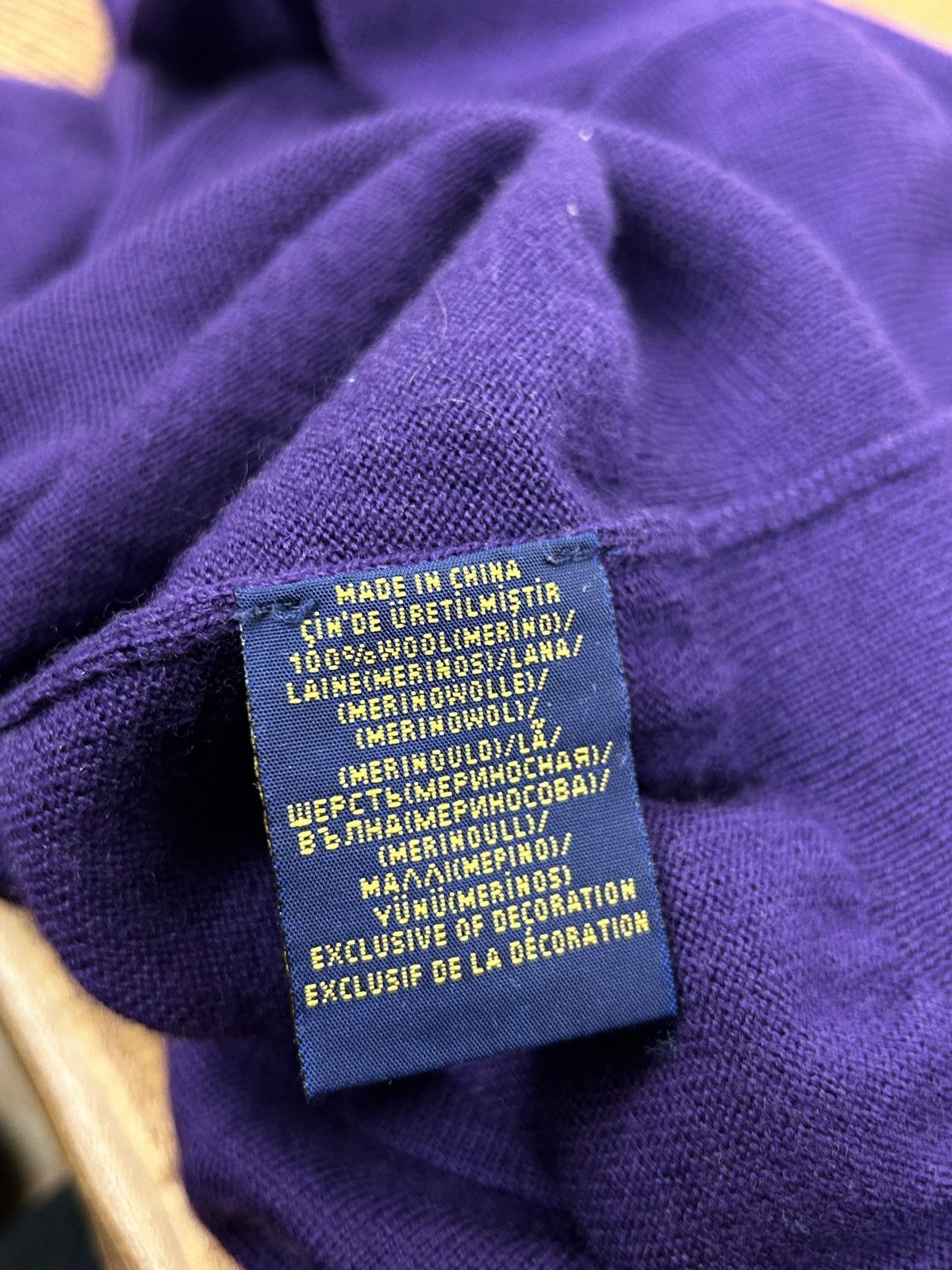 Polo Ralph Lauren Polo By Ralph Lauren Soft Merino Wool Sweater Size US M / EU 48-50 / 2 - 8 Thumbnail