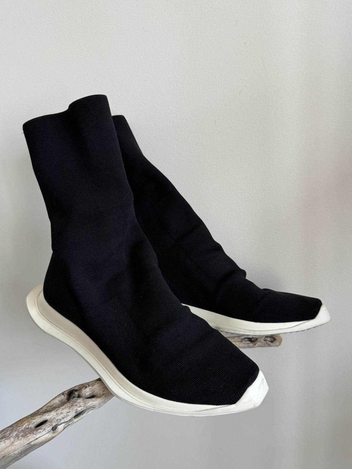 Rick Owens Rick Owens Drkshdw pink abstract socks sneakers