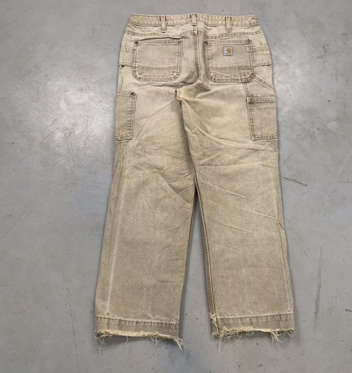 Carhartt Vintage carhartt b136 brn double knee denim Size US 32 / EU 48 - 2 Thumbnail