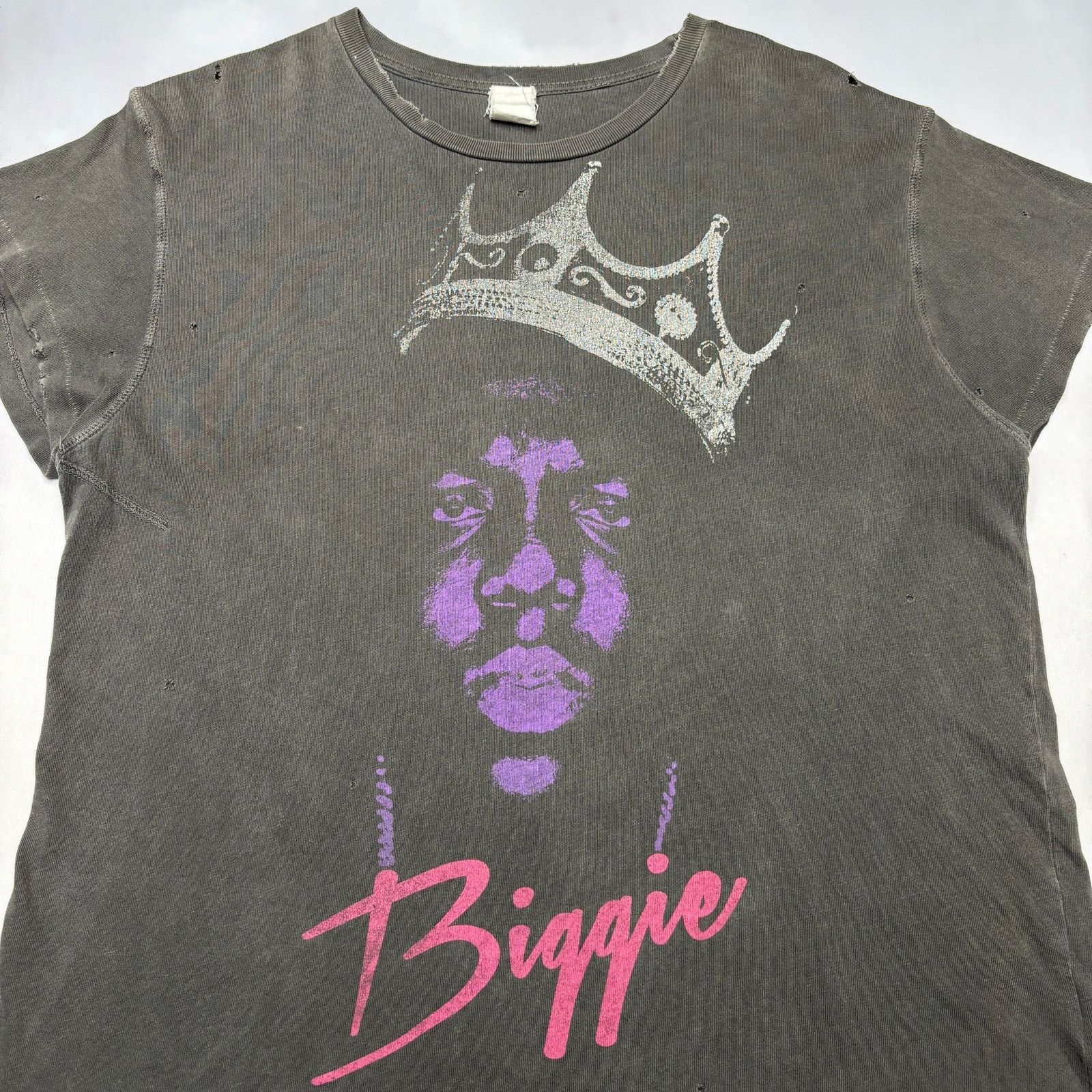 MadeWorn Madeworn Notorious BIG Biggie Rap Tee Shirt 21.75x27 Vintage Size US L / EU 52-54 / 3 - 2 Thumbnail