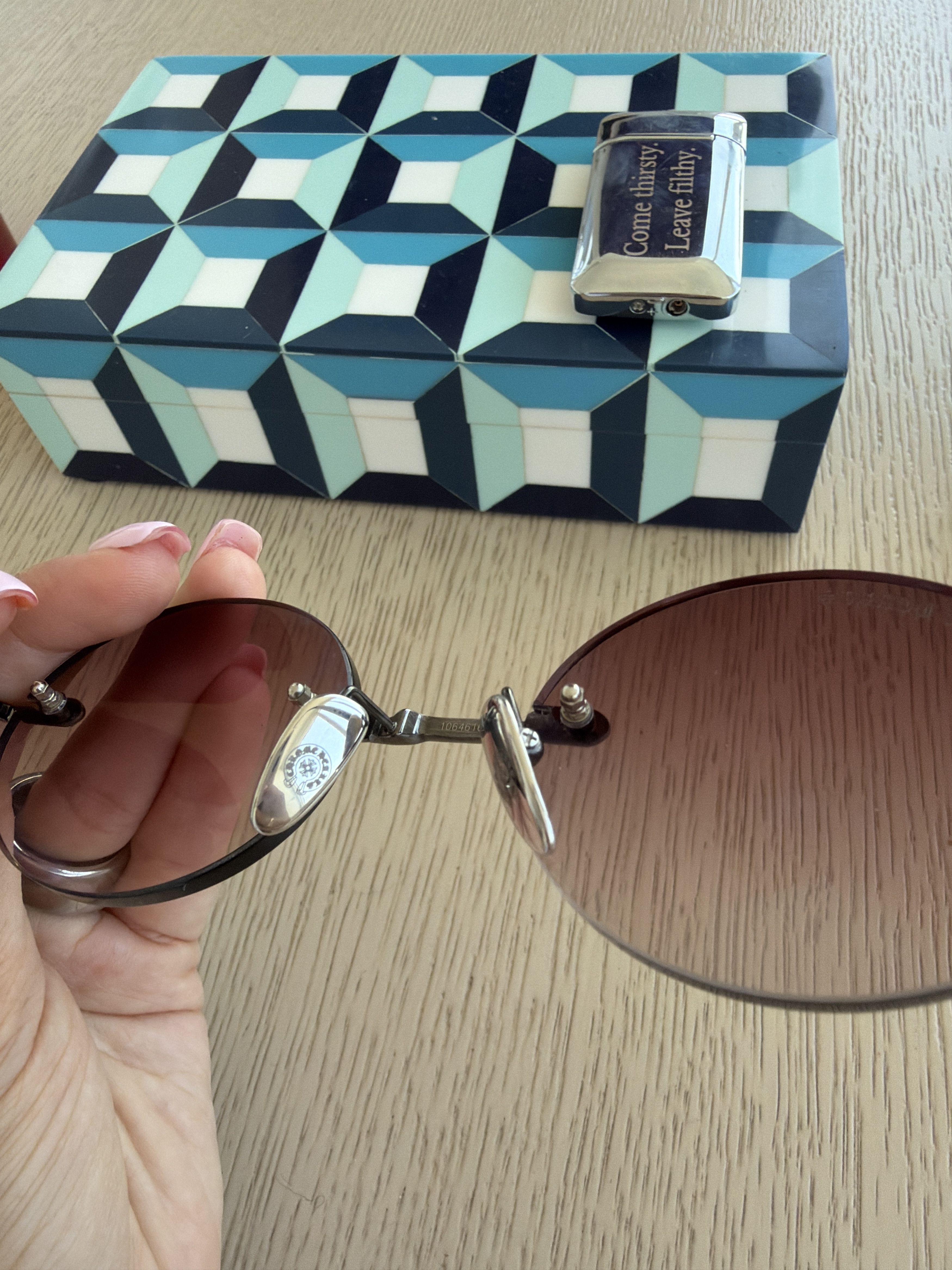 Chrome Hearts Deep III Chrome Heart Sunglasses Size ONE SIZE - 9 Thumbnail