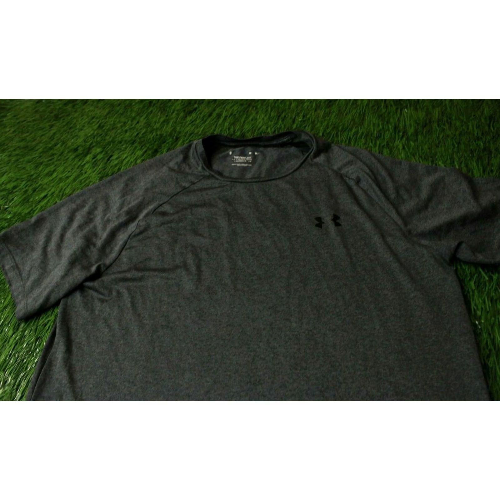 Under Armour Under Armour Tech Shirt Mens Training Short Sleeve T-Shirt Gray XS? Size US M / EU 48-50 / 2 - 2 Thumbnail