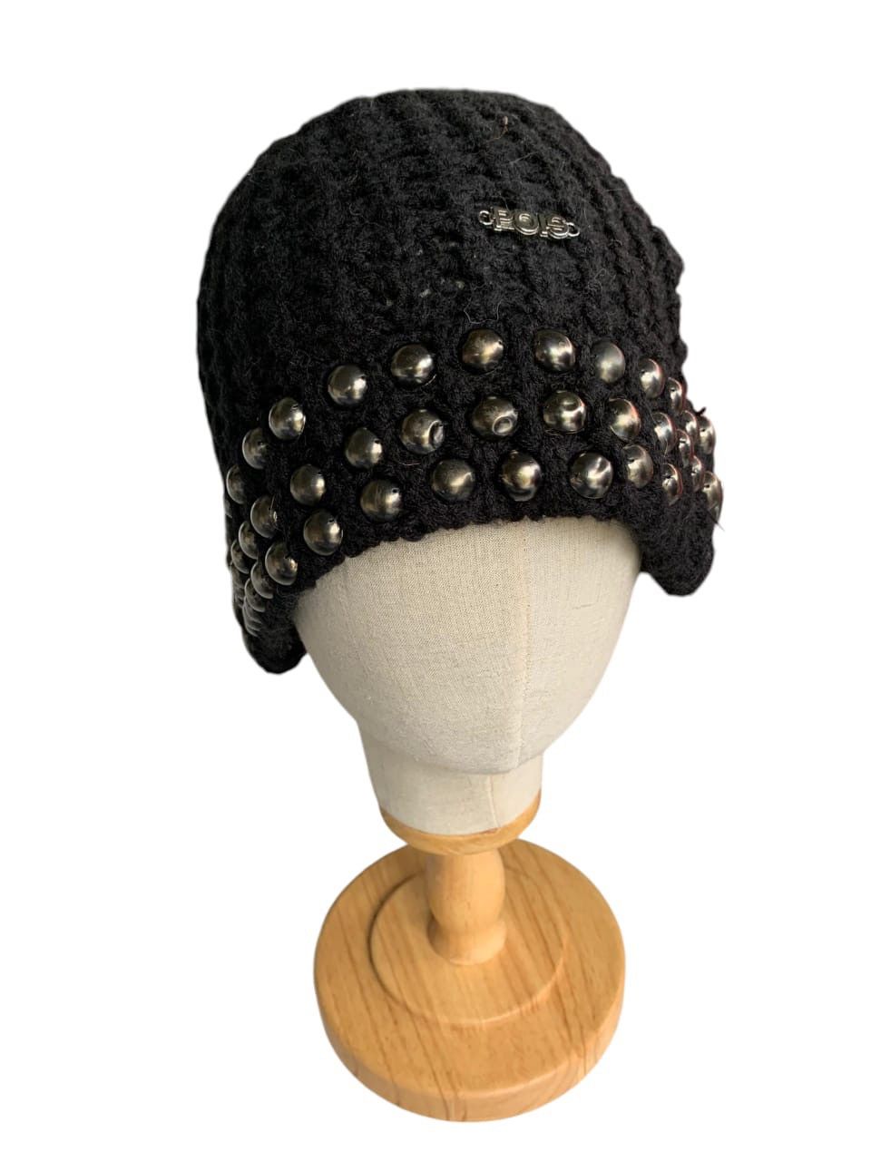 Other Punk Bondage Style Knit Beanie Hats Size ONE SIZE - 3 Thumbnail