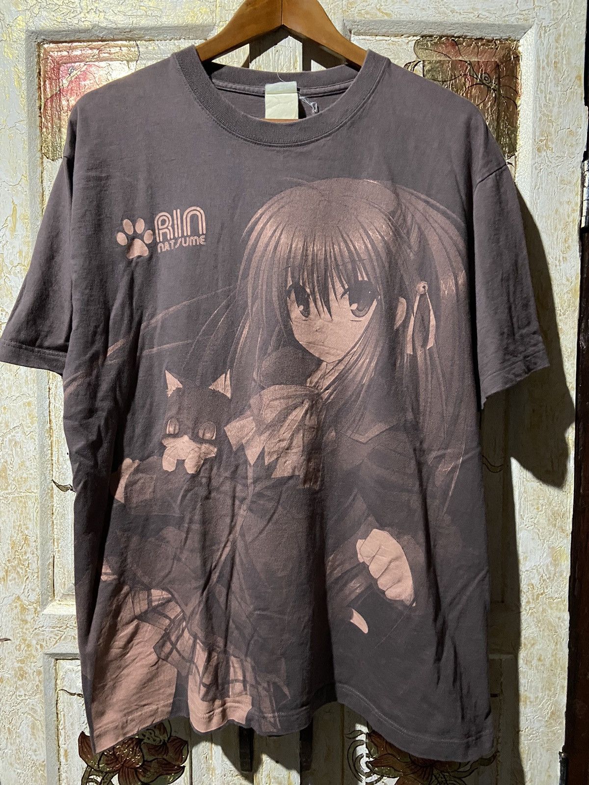 Anime × Japanese Brand 2007 Anime Rin natsume big screen official t shirt size L Size US L / EU 52-54 / 3 - 2 Thumbnail