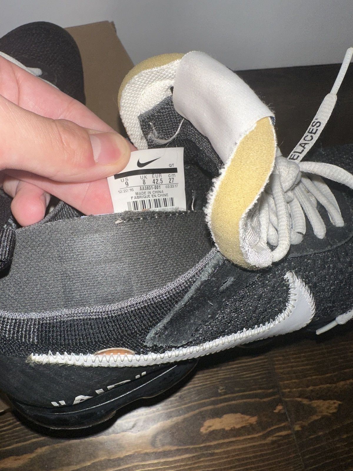 Nike × Off-White Nike Off White Vapormax The Ten OG Size US 9 / EU 42 - 6 Thumbnail