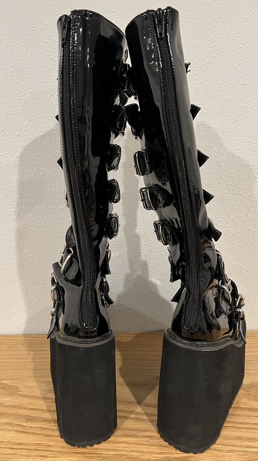 Demonia Cult Demonia Trinity Swing 815 Platform Boots Size 7 Size US 7 / IT 37 - 4 Thumbnail