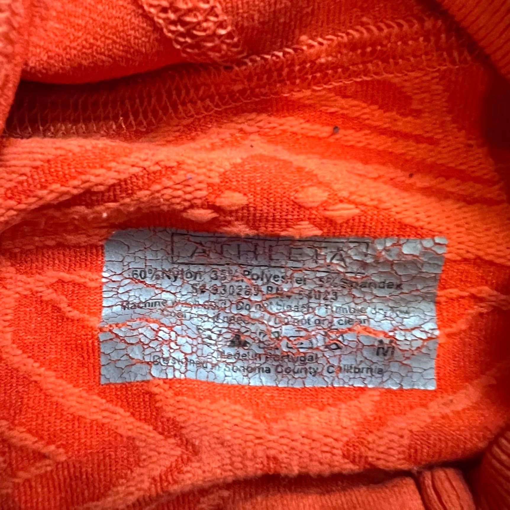 Athleta Athleta Hoodie Womens Medium Twist Half Zip Shirt Orange Compression Size M / US 6-8 / IT 42-44 - 6 Thumbnail